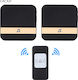 Wireless Door Bell 300 Meters One Transmitter Two Receivers A9bb 12