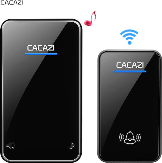Clopoțel Fără Fir Pentru Ușă 300m Buton Un Transmițător Un Receptor A8bb 11