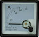 Aparat De Panou Ampermetru Analogic Ac 96x96 Prin Transformator 200/5a Sf-96-3 Sfm