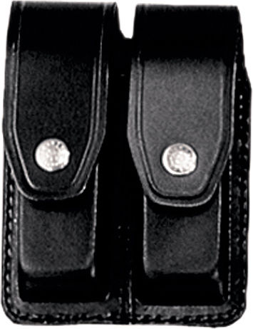 Vega Holster Double Leather Mag Pouch Horizontal-Vertical Mount