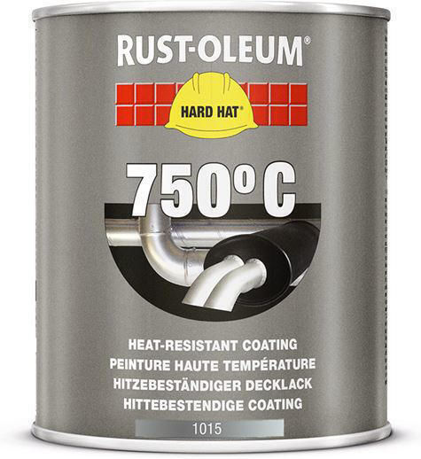 Rustoleum Heat Resistant Υψηλές Θερμοκρασίες Aluminium 1015 750ml