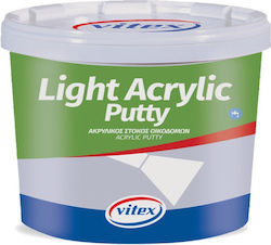 Vitex Light Acrylic Putty Αφρόστοκος Ακρυλικός Λευκός 750ml