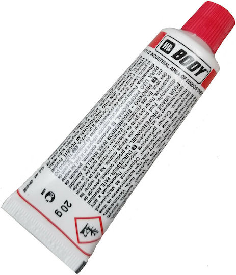 Hb Body Hardener Iron Putty Red 20gr