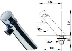 Presto Pedal Bench Outdoor Faucet with Timer