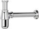 Team Metallisches Bodenablauf Siphon Spülbecken Glas Chrom