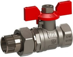 Дисков Кран Сферичен със Свързващ Елемент 1'' Arco Sena Vitaq System