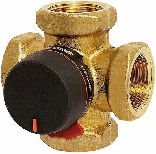 Esbe Vrb 143 Four-Way Rotary Mixing Distribution Valve Type Biv Diameter Dn 20 Φ 22 Connector