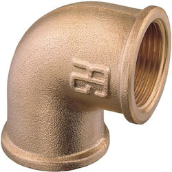 90° Female to Female Brass Pipe Elbow 3/8''