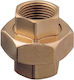 Straight-Tapered Union Pipe Niple Fittings Female-Male Brass 1 1/4"