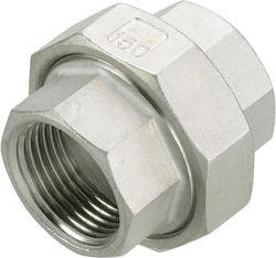 Ένωση Ευθείας Κώνικο Ρακόρ Θ-θ Inox 304 1.1/4''