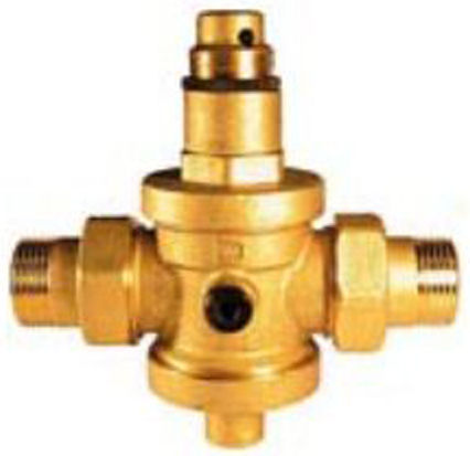 Druckrohrregler Wasser 1/2 Zwei Raccords Schwerer Typ 20 Atm Italien Manometer Malgorani