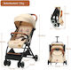 Costway Baby Stroller Suitable for Newborn Beige 7kg