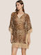 4Giveness Women's Caftan Beachwear Gold