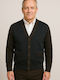 Valentino Knitted Cardigan Buttons Veldino Compoze Blue