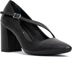 Belize Women's Heels 1503 Black Leather Belize Women's Heels 1503 Black Leather