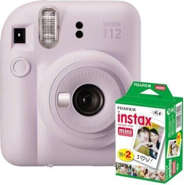 Fujifilm Instant Camera + Mini Film 2x10 Lilac Purple