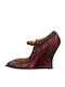 Женски Летни Платформи Just Cavalli Бордо 678286-rdo
