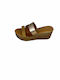 Damenplattformen Elshoes Braune