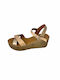 Women's Platform Sandal Elshoes Bronze