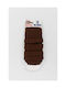 Knitted Brown Dance Gym Gaiters