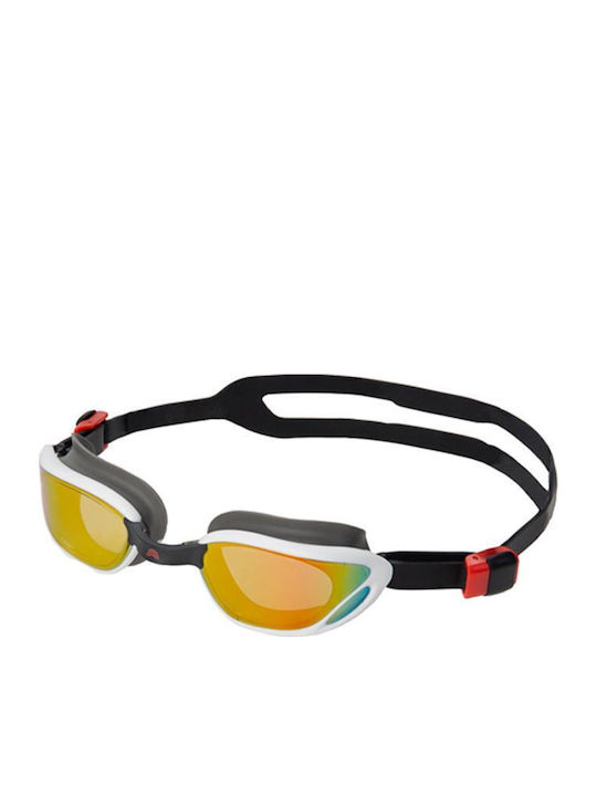 Ochelari de Înot Aquarapid Rush Pro Negru Alb Lentile Multiple