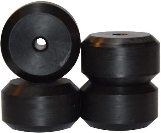 Räder Inline Roces Eco Grindwheels Schwarz Set 2 Stück