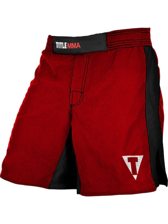 Training Shorts MMA Titel Rote