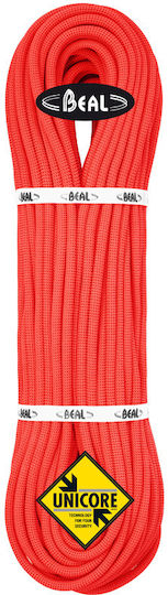 Beal Joker Unicore Trockenschutz Dynamisches Kletterseil 9,1mm 70m Orange