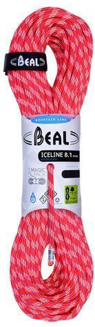 Climbing Rope Beal Ice Line 8.1 Mm Golden Dry 60m Orange 60 M Bl-bc081i.502gd.ae_1_5