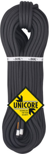 Statisches Kletterseil Beal Access Tactical 10,5 Mm Unicore 200m Schwarzes 200 M Bcsa105.200.bk
