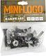 Mini Logo Hardware Set 1' 1/4 Qtmpml2125t Multi