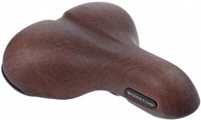 San Marco Bioaktive City Brown Bicycle Saddle Large
