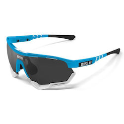 Γυαλιά Ποδηλασίας Scicon Aerotech Xl Israel Start-up Nation Limited Edition Cyan Frame Multilaser Silver Lens Γυαλιά Ποδηλασίας Scicon Aerotech Xl Israel Start-up Nation Limited Edition Cyan Frame Multilaser Silver Lens