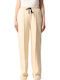 Liu Jo Sport Ta2f09 Sweatshirt Cotton Polyester Women's Trousers Ecru