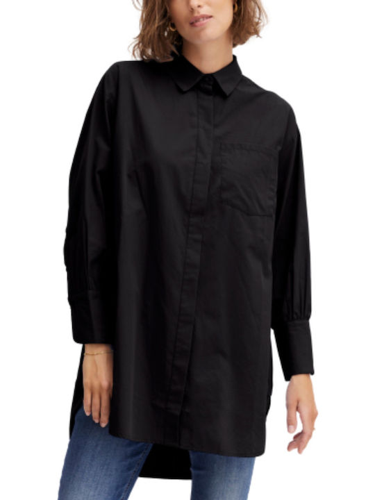 Fransa Shirt Frhallie Sh 2 20611313 Black Women's Shirt