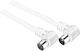 GoGEN Antenna Cable Coax male - Coax female White 15m (COAX15MFM01) 1pcs