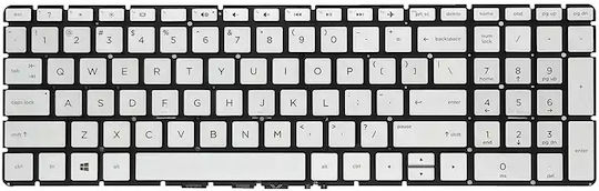 Клавиатура Hp 250 G6 Стандартна Американска Сива Ментор Премиум