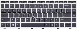 Задно Осветена Лаптоп Клавиатура HP EliteBook 745 G5 US Mentor Premium