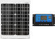 Pyramid International Monocrystalline Solar Panel 20W 18V 135x70x30mm