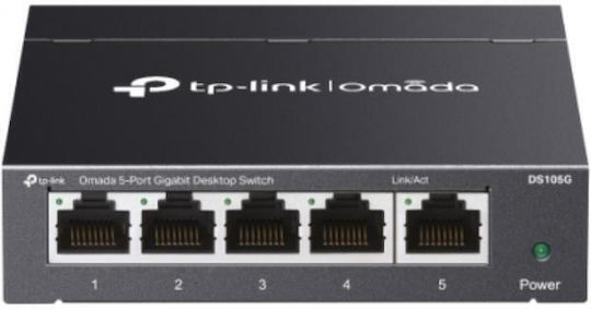 TP-LINK Omada Неуправляем L2 Switch с 5 Портове Гигабитови (1Gbps) Ethernet и 5 SFP Портове