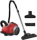 VCC44401AR Staubsauger 750W Eingetütet 1.8Es Rot