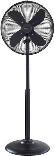 Klausberg Pedestal Fan 50W Black