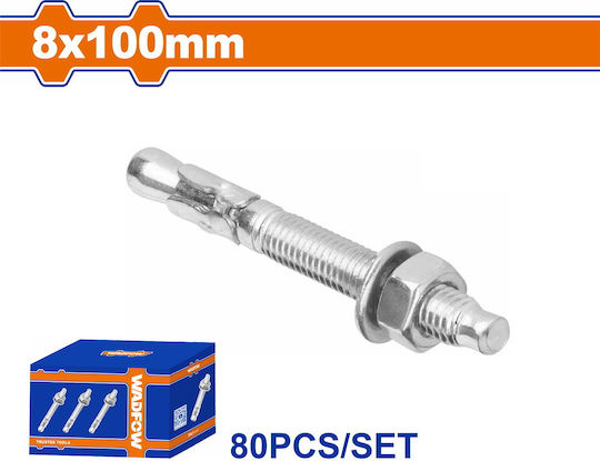 Wadfow Дюбели Улей Метален 8x100мм 80бр