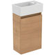 Ideal Standard Countertop with Sink L37xW21xH67cm Brown Matte Natural Oak