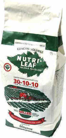 Miller Chemical Nutrileaf Λίπασμα Αζώτου, Φωσφόρου, Καλίου (30-10-10) 11.34kg