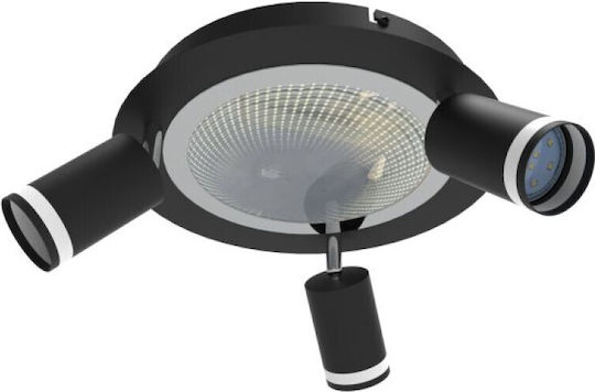 Spot Light Спот с Цокъл GU10 в Черен Цвят