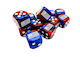 Great Britain War Dice Gemini Blue-red/white 16...