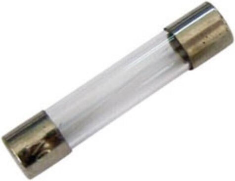 Omega 25.1500.22 St522150 5x20 Glass Fuse 500mA Slow Blow 5 Pieces
