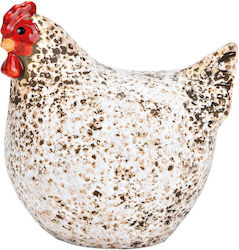 Ceramic Beige Chicken 10x14x13cm