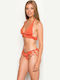 Set Bikini Triunghi Terracotta